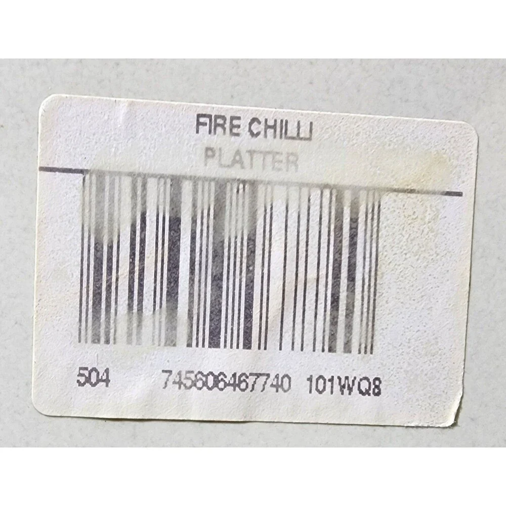 Denby Stoneware ~ Fire Chilli w/Swirl Design ~ 13